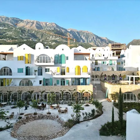 Apartmán Santorini 3 - Dhermi, Drymades 70m To Dhërmi